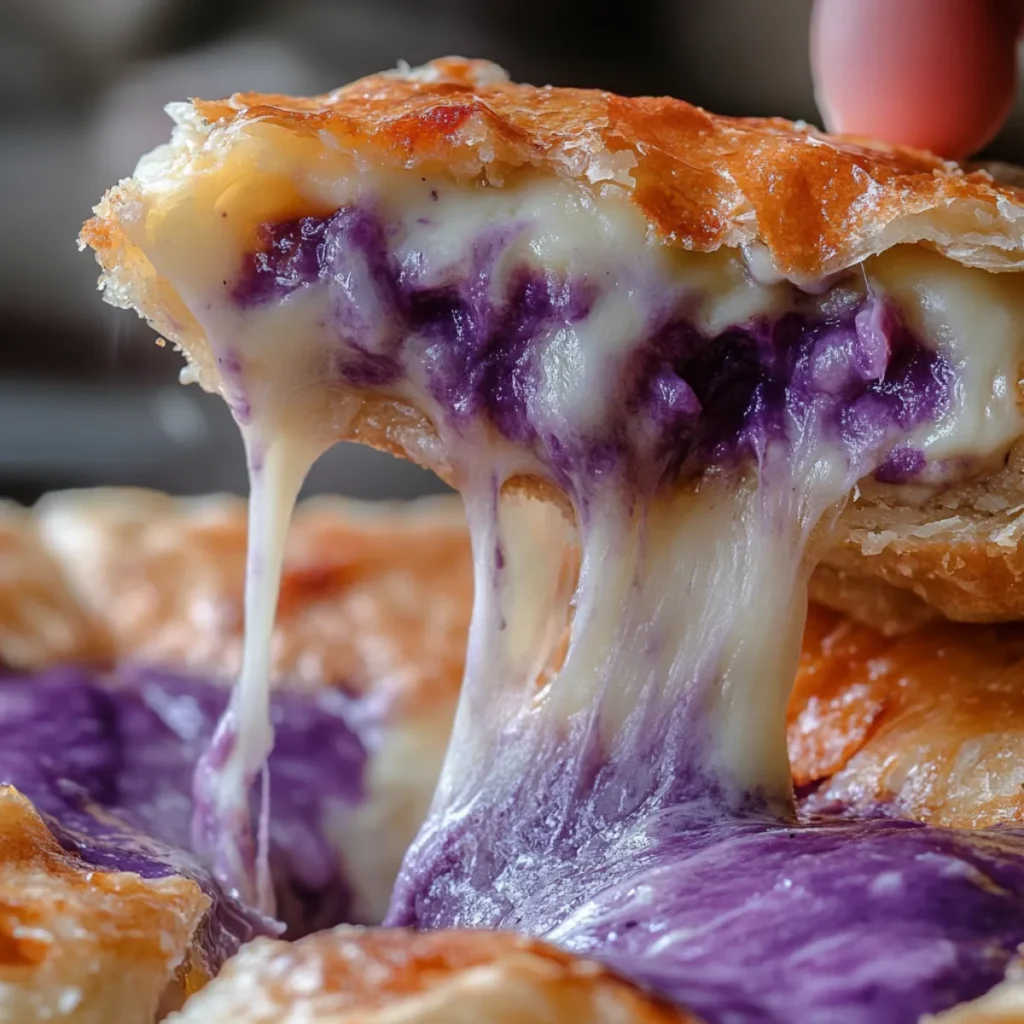 Baked Ube Perfection