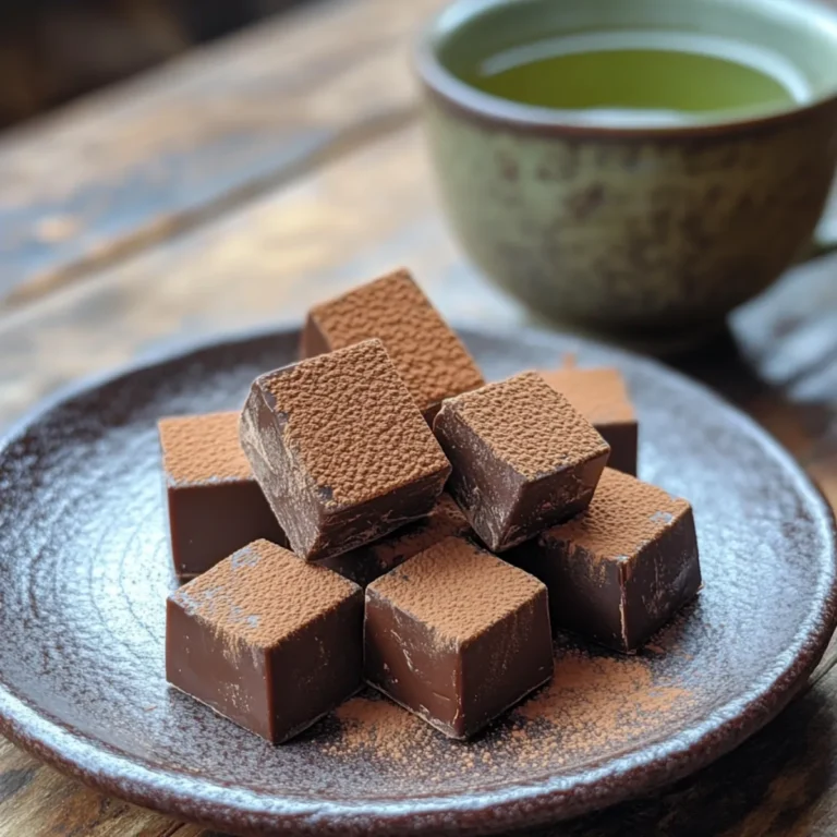 Cubed Nama Chocolate