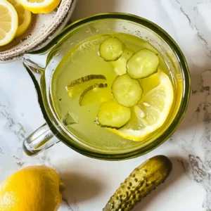 Dissolving sugar or honey in warm water for pickle lemonade popeyes recipe