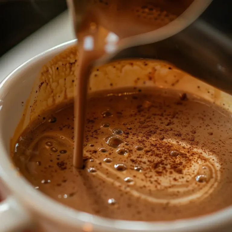 Honest fat-burning coffee blend with cinnamon stick and oil swirl in rustic mug
