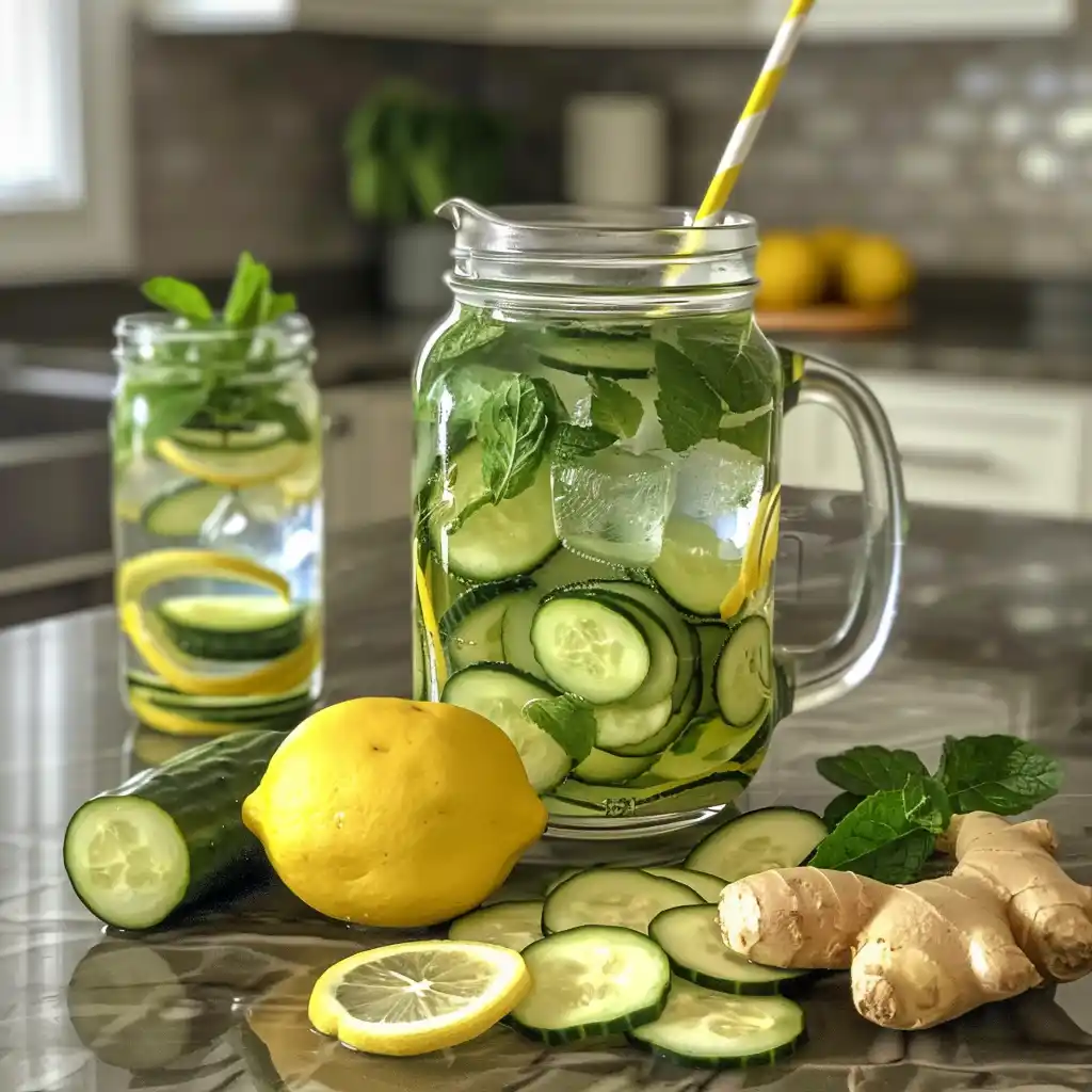 cucumber reviver style drink
