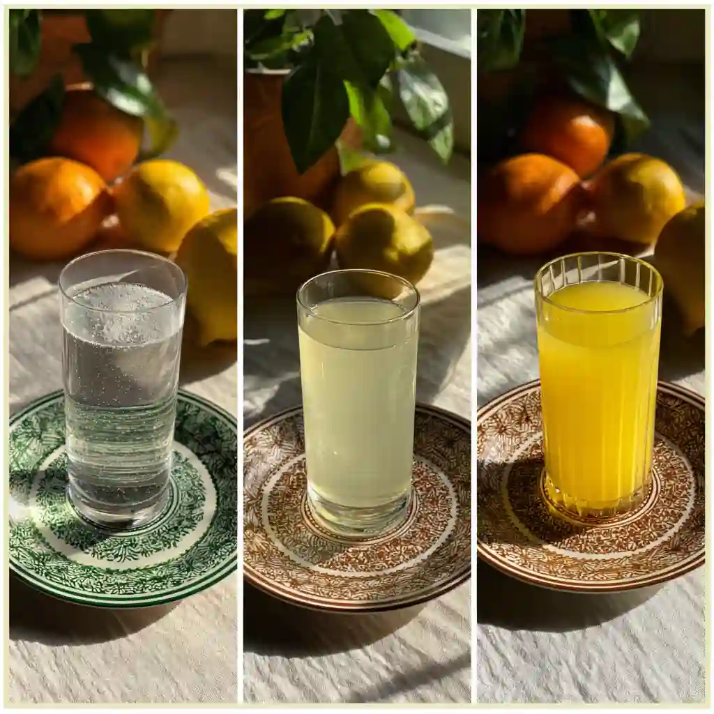 what is the baking soda trick recipe_Three versions of the baking soda trick recipe arranged on a kitchen counter