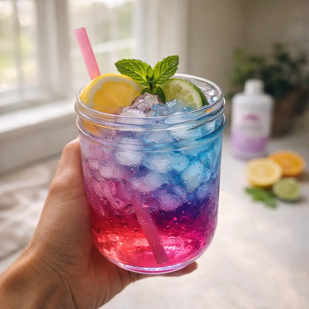 lotus-energy-drink-featured Featured photo of homemade lotus energy drinks in mason jars