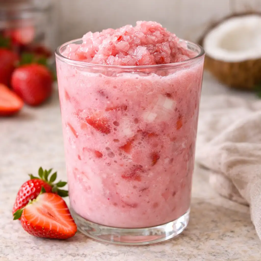 Pink Drink Flavor Balance Comparing strawberry and coconut milk ratios for pink drink